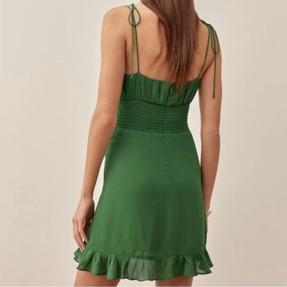 Reformation Esther Dress in Kelly Size 2
